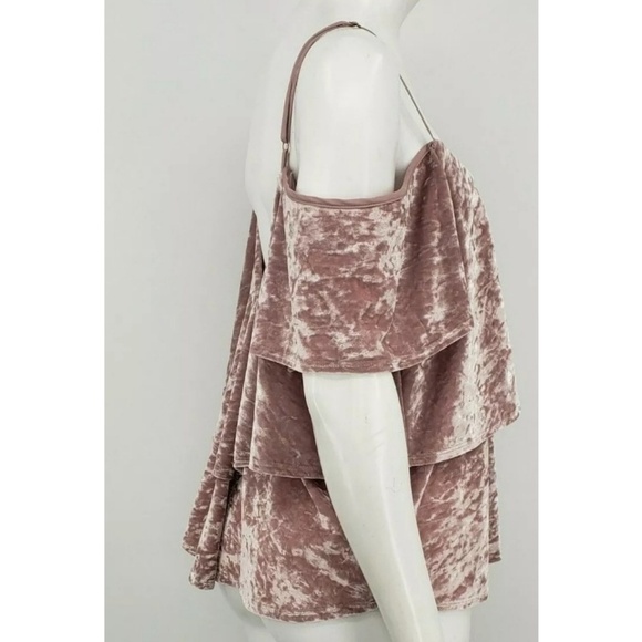 Show Me Your Mumu Rosalie Cold Shoulder Blouse - Picture 4 of 5